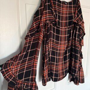 INC Fall Colors in Plaid L